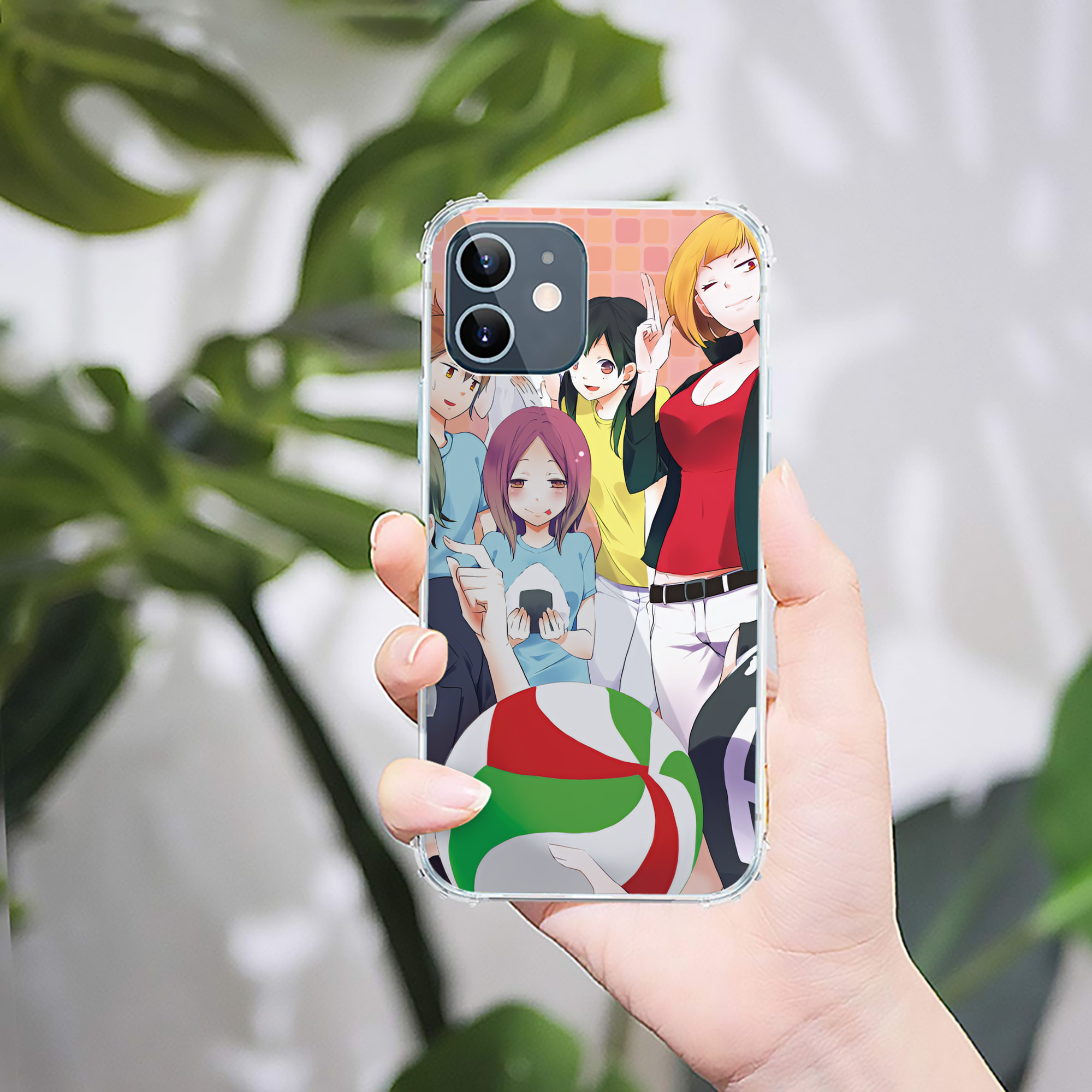 （画像用） ハイキュー!! Haikyu!! 【iPhone 12シリーズ対応】透明スマホケース（クリアソフトケース）